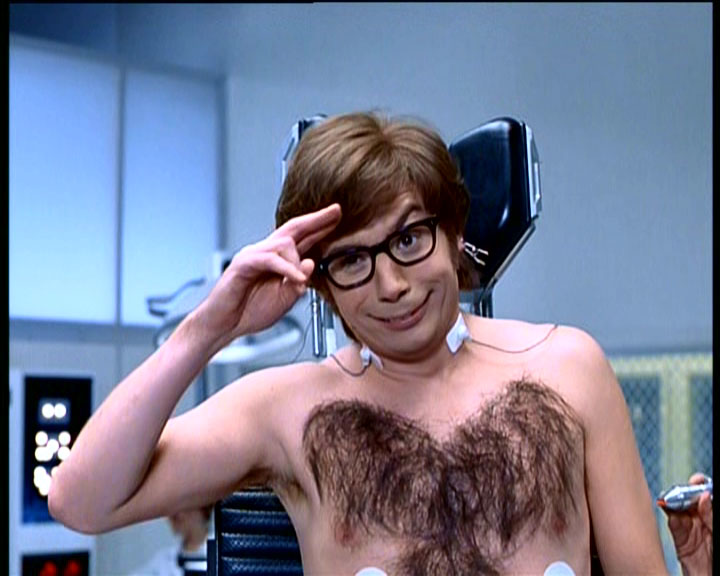 Even Austin Powers' chest hair is a dick innuendo. : r/MovieDetails